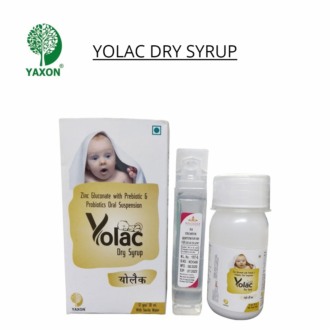 YAXON YOLAC Dry Syrup 30ml
